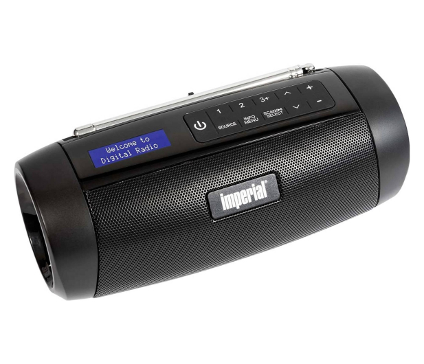 IMPERIAL Imperial DABMAN GO DAB+ / FM Compact Radio Black - 1535013 - zdjęcie 3